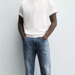 Zara Men's Gray Slim Jeans